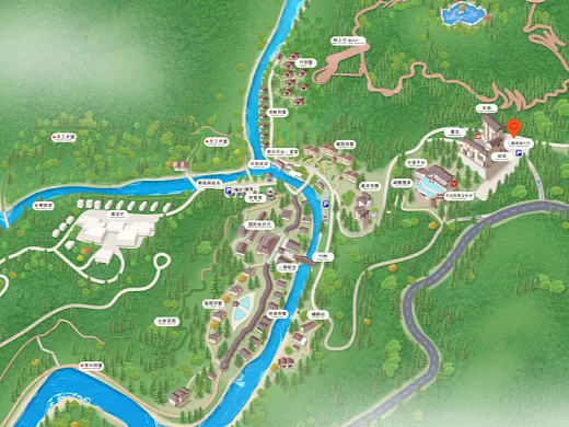 乐陵结合景区手绘地图智慧导览和720全景技术，可以让景区更加“动”起来，为游客提供更加身临其境的导览体验。